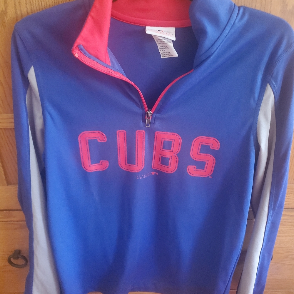 Team Athletics Cubs half zip BOGO